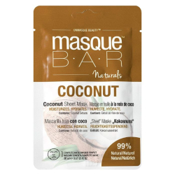 Masque Bar Naturals Coconut Sheet Mask 18 ml Masque Bar Naturals Coconut Sheet Mask 18 ml