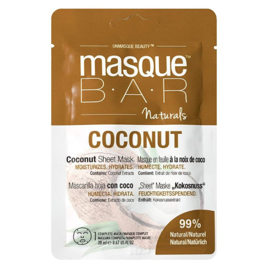 Masque Bar Naturals Coconut Sheet Mask 18 ml