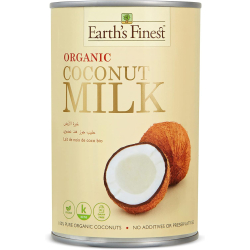 Earth's Finest Organic Coconut Milk 400 ml Earth's Finest Organic Coconut Milk 400 ml