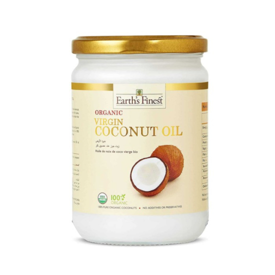 Earths Finest Organic Virgin Coconut Oil 500ml