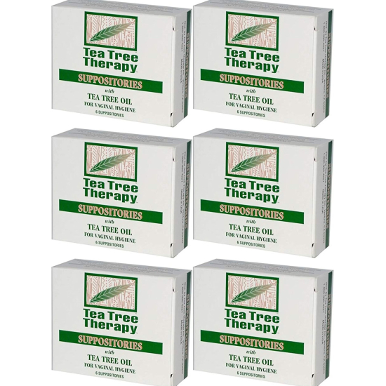 Tea Tree Therapy Suppositories 6pk