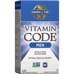 Garden of Life Vitamin Code Men's Multi 120 Capsules
