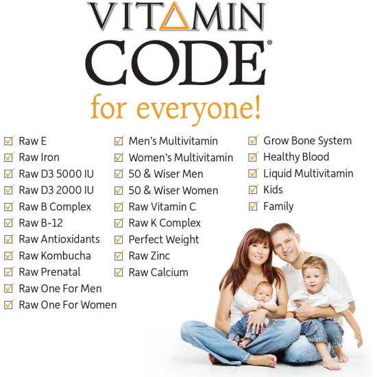 Garden of Life Vitamin Code Raw Vitamin C 60 Capsules