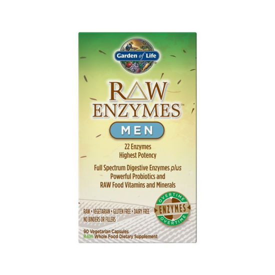Garden Of Life Raw Enzymes Men 90 Capsules