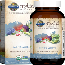 Garden of Life Mykind Organics Men Once Daily Multi 60 Capsules Garden of Life Mykind Organics Men Once Daily Multi 60 Capsules