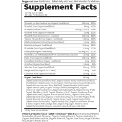 Garden of Life Mykind Organics Men Once Daily Multi 60 Capsules