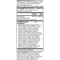 Garden of Life Mykind Organics B12 Spray Garden of Life Mykind Organics B12 Spray