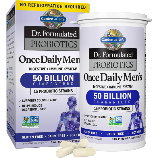 Garden of Life Dr. Formulated Probiotics Once Daily Men's 30 Capsules