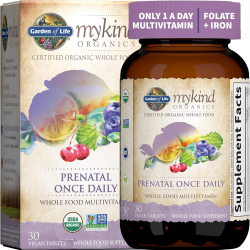 Garden of Life Mykind Organics Prenatal Once Daily Multi 30 Tablet's Garden of Life Mykind Organics Prenatal Once Daily Multi 30 Tablet's