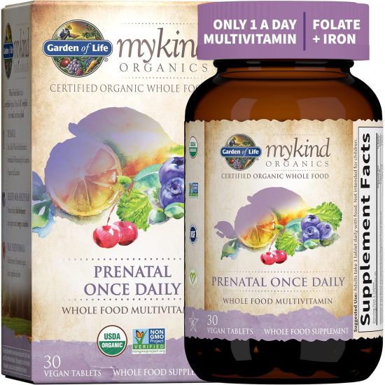 Garden of Life Mykind Organics Prenatal Once Daily Multi 30 Tablet's