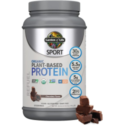 Garden of Life Sport Organic Plant-Based Protein Chocolate 29.6 oz