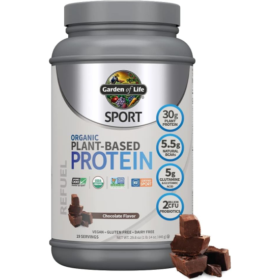 Garden of Life Sport Organic Plant-Based Protein Chocolate 29.6 oz