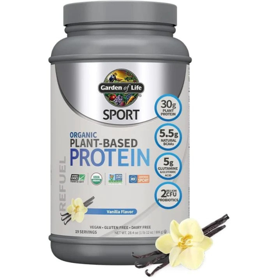 Garden of Life Sport Organic Plant-Based Protein Vanilla 28.4oz