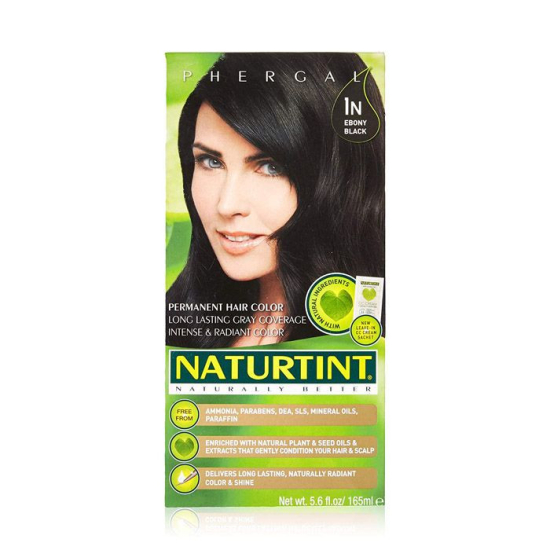 Naturtint 1N-Ebony Black 165 ml