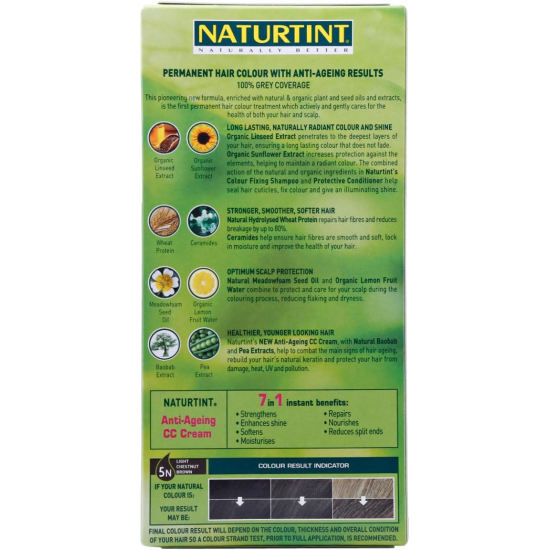 Naturtint 5N-Light Chestnut Brown 165 ml