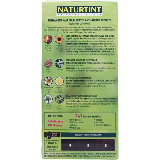 Naturtint 2N-Black Brown 165ml