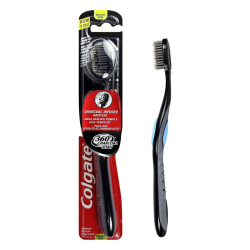 Colgate Tooth Brush 360 Charcoal 2x Medium Colgate Tooth Brush 360 Charcoal 2x Medium