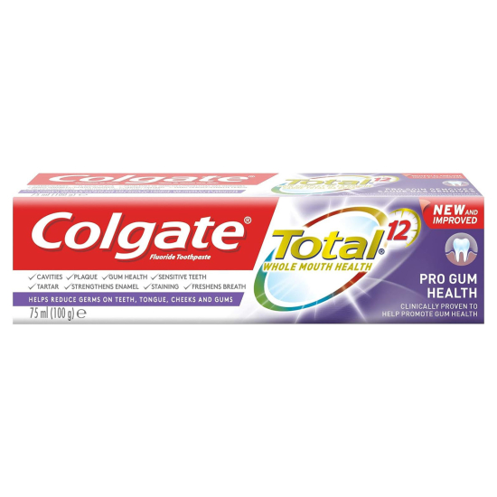 Colgate Total 12 Pro Gum Health Toothpaste 75ml