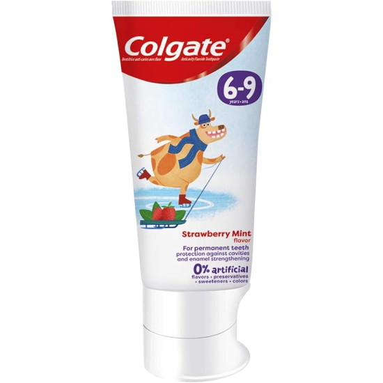 Colgate Tooth Paste 6-9 Kids Strawberry Mint Flavor 60 ml