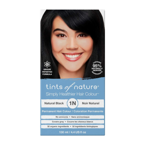 Tints Of Nature Permanent Hc - 1N Natural Black