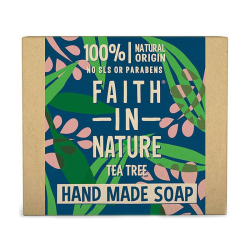 Faith In Nature Tea Tree Soap 100g Faith In Nature Tea Tree Soap 100g