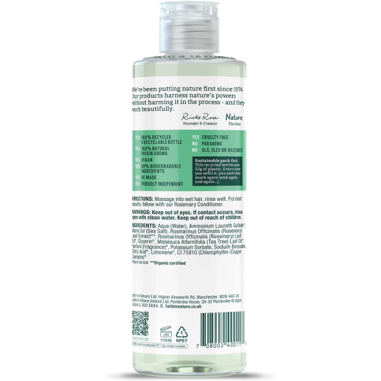 Faith In Nature Shampoo Rosemary 400 ml