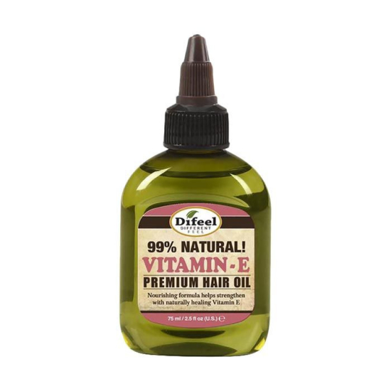 Difeel Premium Natural Hair Oil Vitamin E 75 ml