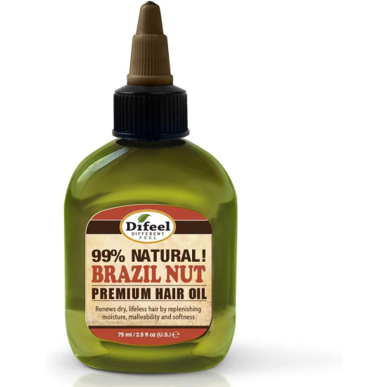 Difeel Premium Natural Hair Oil Brazilian Nut 75 ml