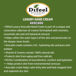 Difeel Hand Cream Avacado 40g Difeel Hand Cream Avacado 40g