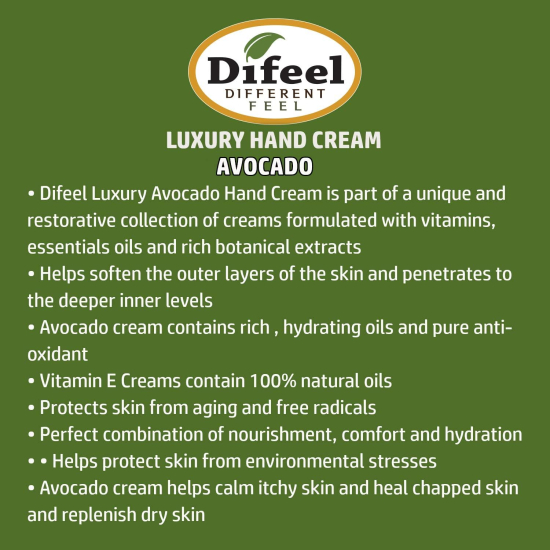 Difeel Hand Cream Avacado 40g