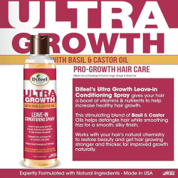 Difeel Ultra Growth Leave In Conditioning Spray 177ml Difeel Ultra Growth Leave In Conditioning Spray 177ml