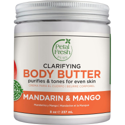 Petal Fresh Pure Clarifying Body Butter With Mandarin & Mango 8 oz Petal Fresh Pure Clarifying Body Butter With Mandarin & Mango 8 oz