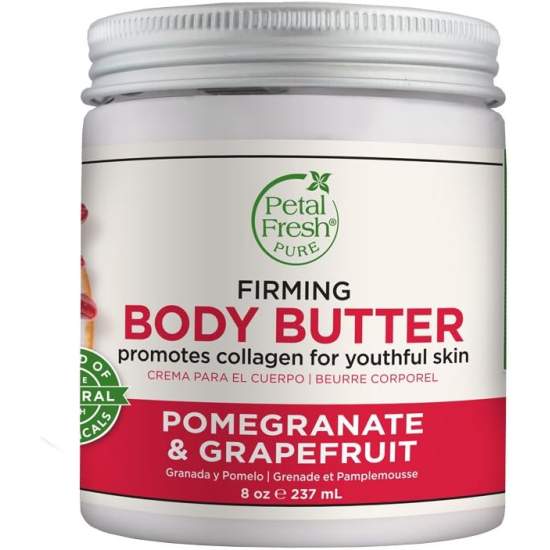 Petal Fresh Pure Pomegranate And Grapefruit Body Butter 8 oz