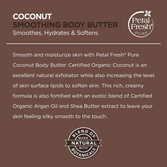 Petal Fresh Pure Coconut Body Butter 8 oz