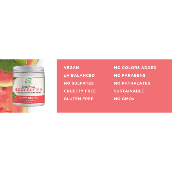 Petal Fresh Pure Body Butter with Guava Nectar 8 Oz 