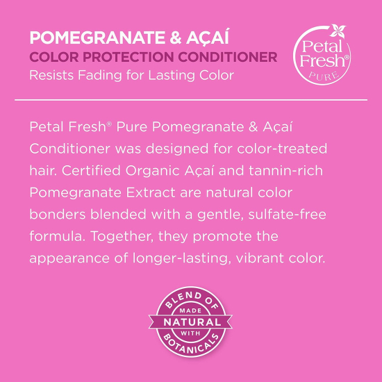 Petal Fresh Pure Pomegranate And Acai Conditioner 16 oz