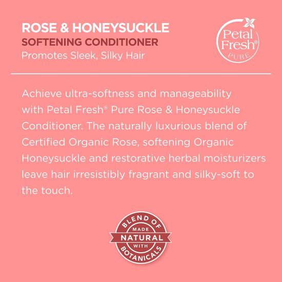 Petal Fresh Pure Rose And Honeysuckle Conditioner 16 oz