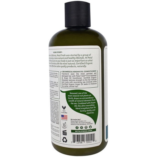 Petal Fresh Pure Strengthening Conditioner Seaweed And Argan Oil 16 Oz