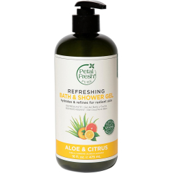 Petal Fresh Pure Aloe And Citrus Bath And Shower Gel 16 Oz Petal Fresh Pure Aloe And Citrus Bath And Shower Gel 16 Oz