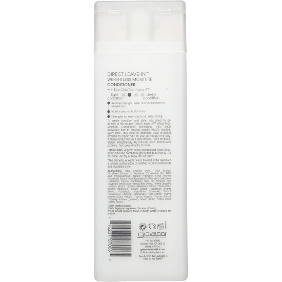 Giovanni Direct Leave In Treatment conditioner 8.5oz