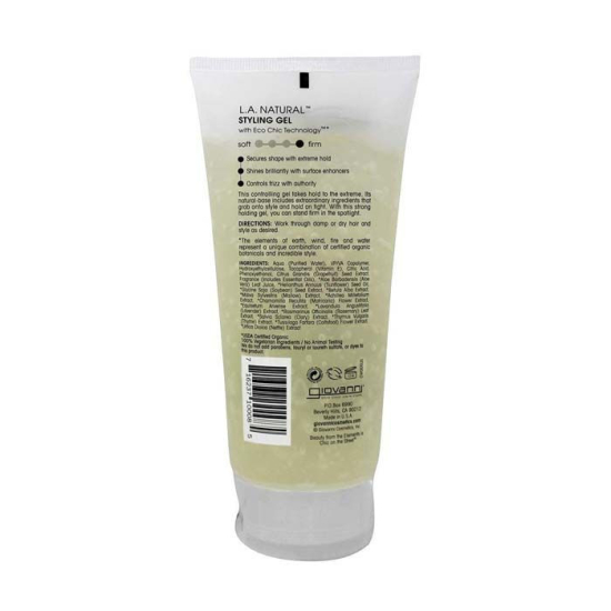 Giovanni L.A Natural Styling Gel 6.8 Oz