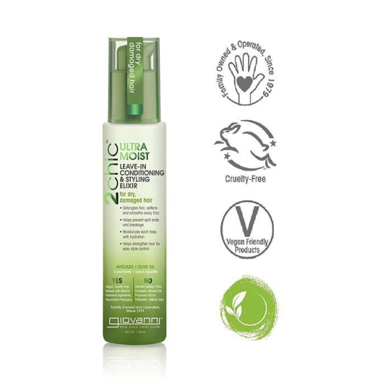 Giovanni 2Chic Avocado & Olive Ultra Moist Leave-In Conditioner