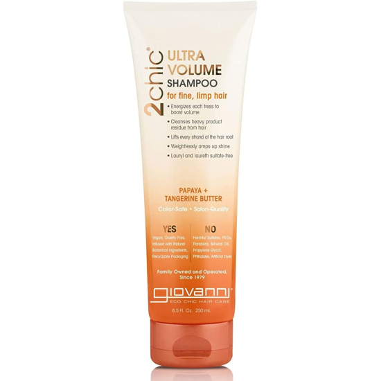 Giovanni 2Chic Tangerine & Papaya Ultra Volume Shampoo 8.5 oz