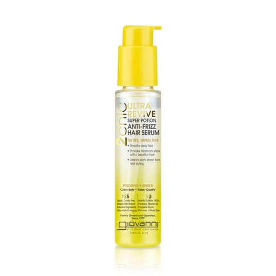 Giovanni 2Chic Ultra Revive Anti Frizz Hair Serum 2.75 oz