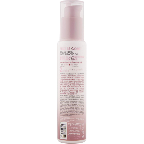 Giovanni 2Chic Frizz Be Gone Leave-In Conditioning & Elixir - 4 oz