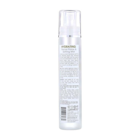 Giovanni Hydrating Facial Prime & Setting Mist 5 Oz