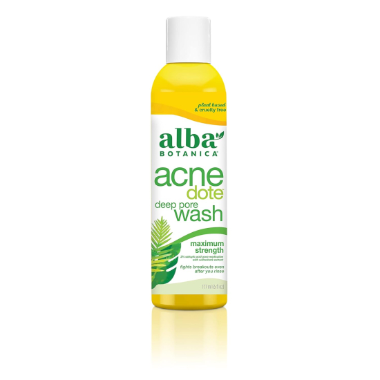 Alba Botanica Acnedote Cleanser Deep Pore 6 Oz