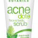 Alba Botanica Acnedote Face Body Scrub 8 Oz