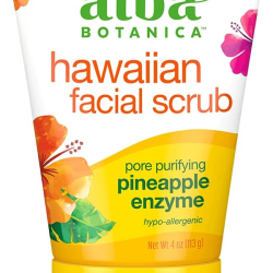 Alba Botanica Hawaiian Facial Scrub, Pineapple Enzyme, 4 oz Alba Botanica Hawaiian Facial Scrub, Pineapple Enzyme, 4 oz