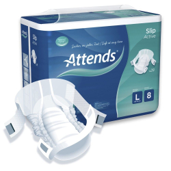 Attends Slip Active 8 Large 28's Attends Slip Active 8 Large 28's